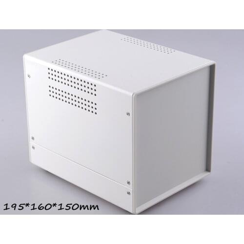 195*160*150mm iron enclosure Metal electronic project box Housing diy junction case profiles suppliers instrument enclosure