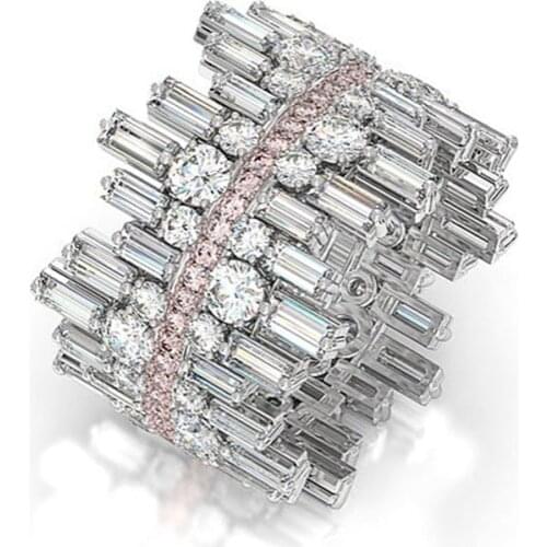 Vintage Lovers Lab Diamond cz Ring 925 sterling silver Engagement Wedding band Rings for Women Anniversary Jewelry gemstone Gift