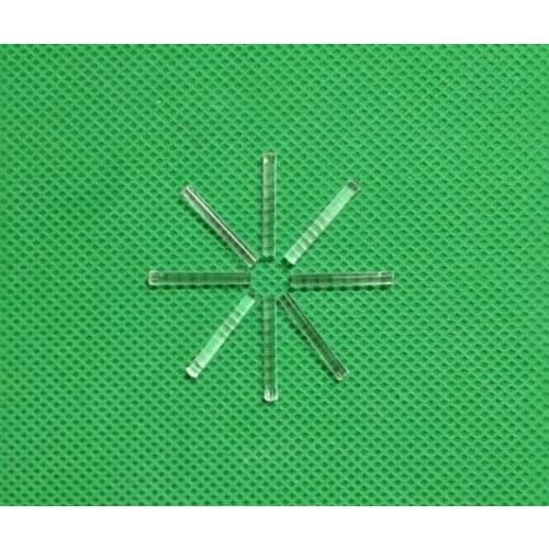100PC Scrub Clear color 2.54MM-19MM LIGHT PIPE PNL MNT FOR 2.5MM Led Diode LED Tube Lampshade Replace CLP-2.5 Light guide cap