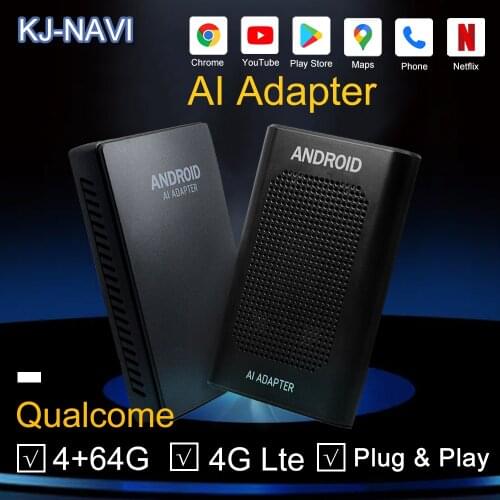 Android 9.0 4+64G Carplay AI Box For plug and play Wireless Carplay Tv Box CP600 Mirror Link Wireless Carplay