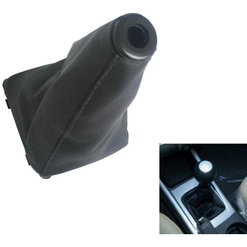 Car Gear Shift Gaiter Boot Cover Gear Shifter Gaitor Boot PU Leather For 2000-003 Hyundai Elantra Avante XD