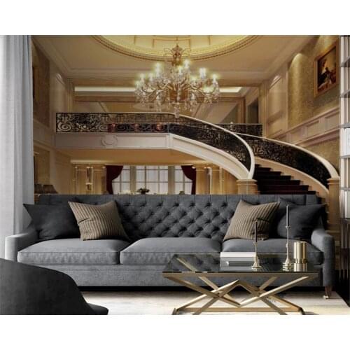 Beibehang Customize modern geometric space to extend the living room background papel de parede wallpaper papier peint