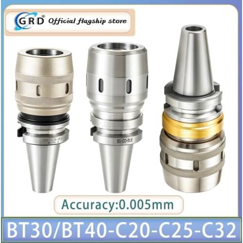 1Pcs High Precision BT40 Powerful Toolholder BT40-C32-105 Powerful Milling Clamp Toolholder BT40 C20 C42