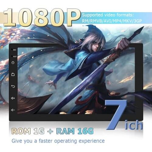 Hot Sale Radio Wear-resistant 7168 Upgraded Version Android 9.1 Head Unit GPS WiFi Car Stereo Radio