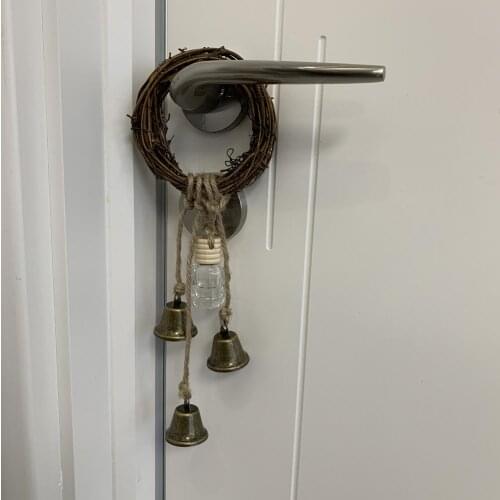 Witches Bell Witch broom Door Protection Charm Aromatherapy bottle Wicca Decor Altar Decor Witchcraft Supplies Celtic Door Bells