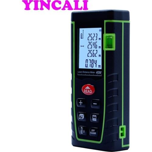 2 PCS/LOT Good quality Laser rangefinder SW-T40 infrared distance meter 40M laser distance meter measure distance, area & volume