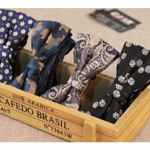 40color Korean fashion Hot Men Formal business bow tie butterfly bowtie print paisley floral bow ties for men 300pcs/lot fedex