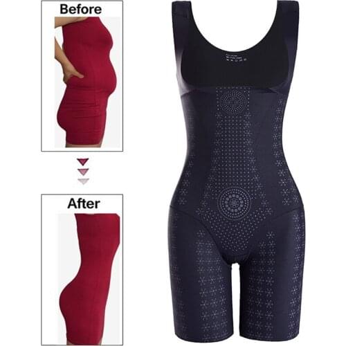 Waist Trainer Body Shaper Slimming Sheath Belly Women Full Body Shapewear Butt lift Underbust Bodysuit Push Up Women Open Crotch