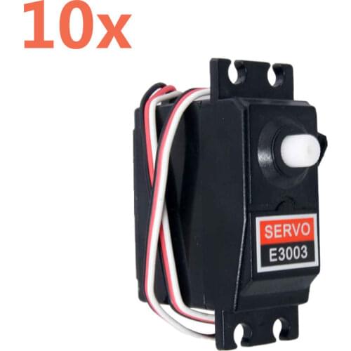 Wholesale 10Set/Lot HSP Baja 02073 Electronic Servo Motor 3Kg High Torque For 1/10th 4WD Speed Nitro Power RC Car Monster Truck