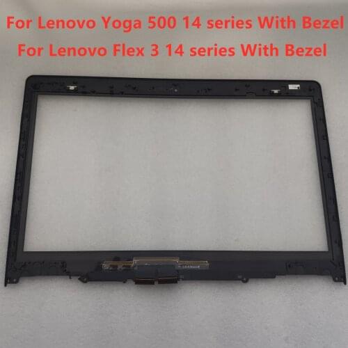 14'' Touch Screen Digitizer Glass Flex 3 14 For Lenovo Yoga 500 14 With Bezel