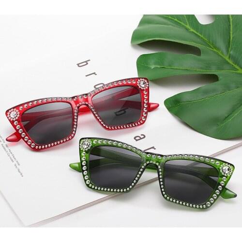 2019 trend Luxury womens fashion sunglasses Cat-eye sunglasses for women High-end designers carefully create Ladies beach sun