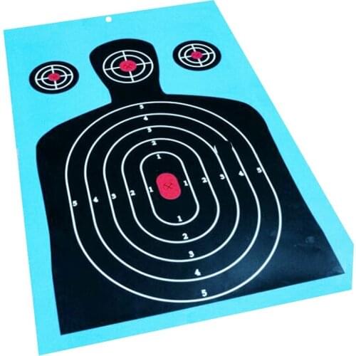 2021 New Trend Silhouette | Reactive Splatter Target | Shooting Target | Cells | Air Rifle, Pistol, Shot gun, Rifle, Tomahawk
