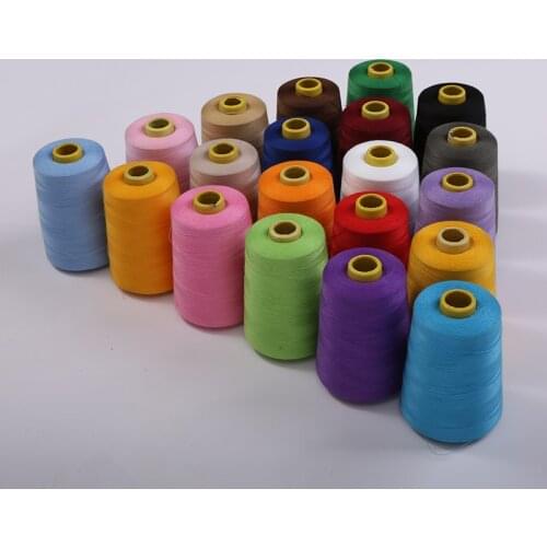 3000 Yards Orange Industrial Overlock Sewing Machine Polyester Thread Sewing Line (19/color)