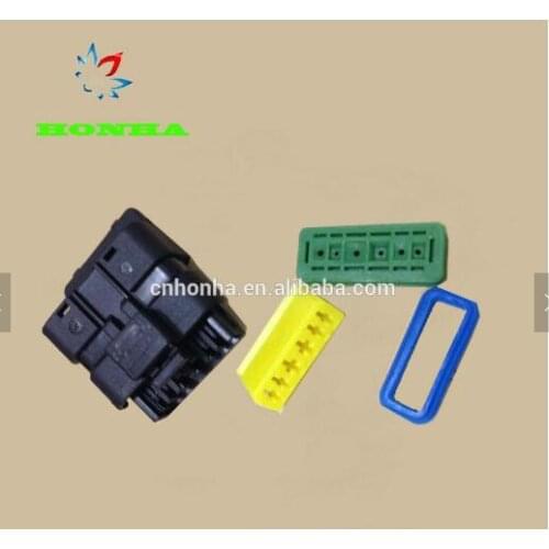 6 Pin/Way Throttle Valve Plug FCI Female Waterproof Electrical Connector For Peugeot 211PC069S0049 with wire or without wire