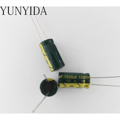 16v1500uf 1500uf16v 20PCS Aluminum electrolytic capacitor