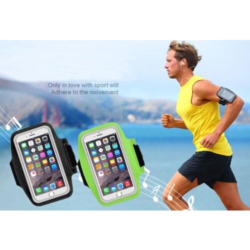 DHL 50PCS/LOT Sports Wrist Arm Band Bag Pouch Mobile Cell Phone Holder Wallet Portable Outdoor