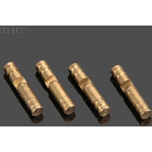 Dophee 4/10/12/20pcs Gold Copper Brass Wine Jewelry Box Hidden Invisible Concealed Barrel Hinge
