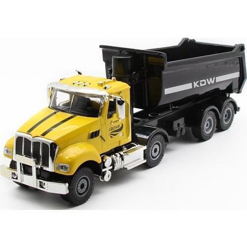Exquisite 1:50 dump truck alloy model,simulation engineering construction vehicle,childrens die-casting metal toy,free shipping