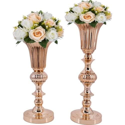 Creative European-style wedding props Langua ball stripe bell clock vase candlestick decoration road lead T station welcome area