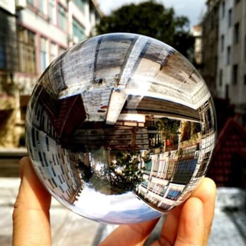 Creative Clear Crystal ball Magic Sphere Glass Globe Photography Photo Props Acrobatic Performance Ball Crystal Craft Decoration