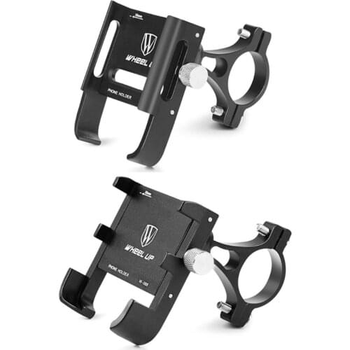 Bike Phone Mount - Universal Motorcycle Mount , Bicycle Phone Holder，Anti Shake & 360° Rotation
