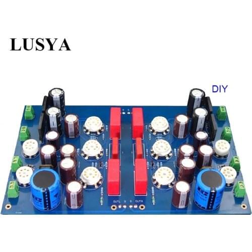 Lusya DIY Kits 12AX7 tube power amplifier board JP200 HIFI Tube Preamplifier DIY board T0842