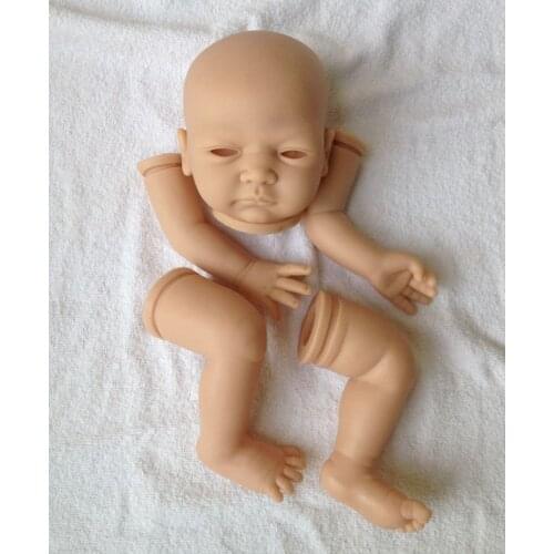 Reborn Doll Kits DIY Silicone Mold Handmade Simulation Soft Doll Accessories Baby Doll Kits Lifelike Sleep Doll Body Parts