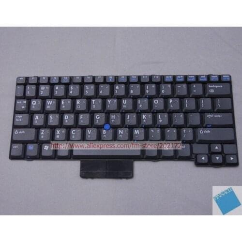 Brand New Black Laptop Notebook Keyboard 412782-AB1 AE0T1TP#117 For HP Compaq NC2400 (Taiwan)100% compatiable us