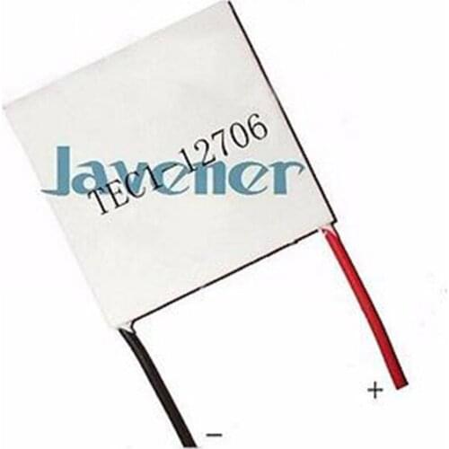 40x40mm 30W 12V TEC1-12706 Cooling Plate Module Heatsink Thermoelectric Cooler Refrigeration Module