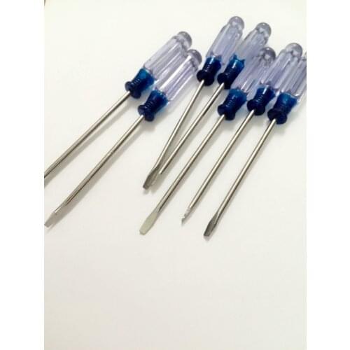 YYT The trumpet flathead screwdriver small screwdriver 3mm transparent crystal Hot sale