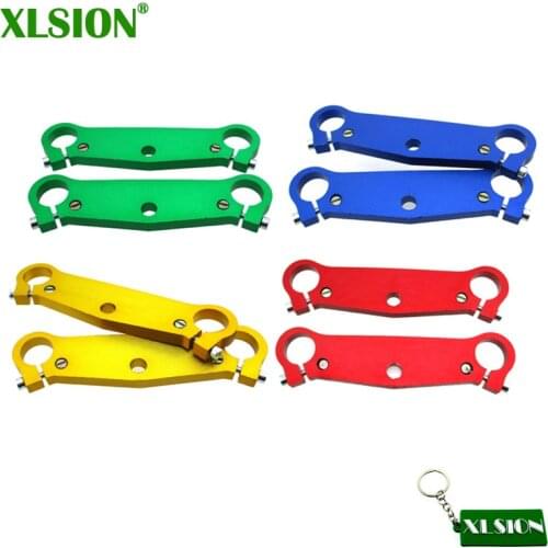 XLSION Front Fork Triple Tree Clamps Plate For Cags Mx-3 GP-RSR MTA1 MTA2 A1 A2 A3 Chinese 47cc 49cc Mini Moto Pocket Bike