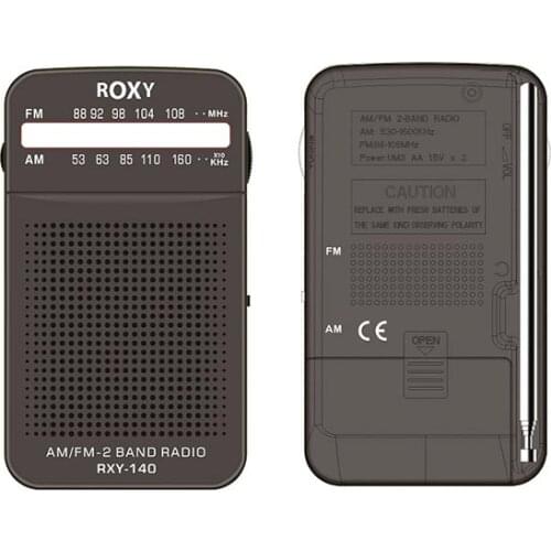 ROXY RXY-140FM MOBILE TYPE MINI ANALOG RADIO