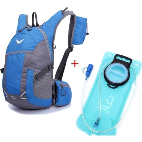 2020 New Hot 30L Hydration Bicycle Backpack Water Bladder Bag Waterproof Rucksack Camp Climb Hike Mochilas travel Pack Women Men