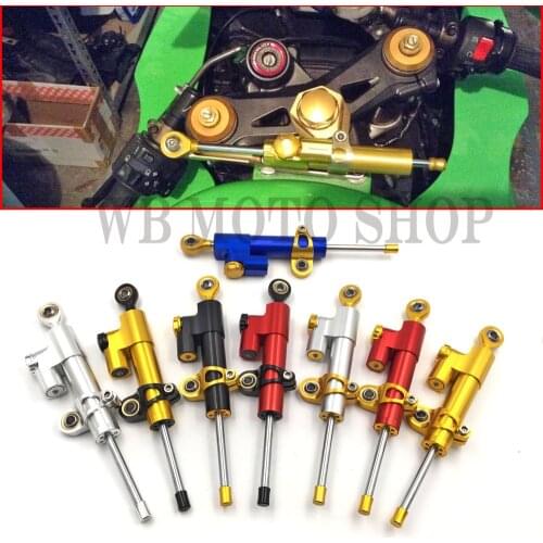 Motorcycle motor motorbike Steering Stabilizer Damper Reversed Safety Control Over for GSXR 600 750 K4 04-05 GSXR 600 06-10