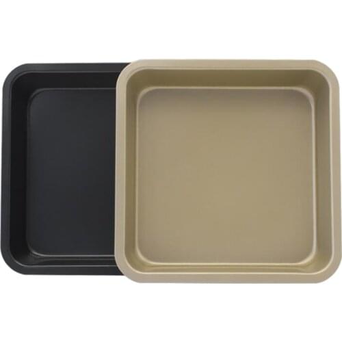 Heavy Carbon Steel Toast Tins Cookies Mould Pastry Square Bakeware Nonstick Baking Tray Oven Fluted Tart Pan Kitchen Mat Sheet