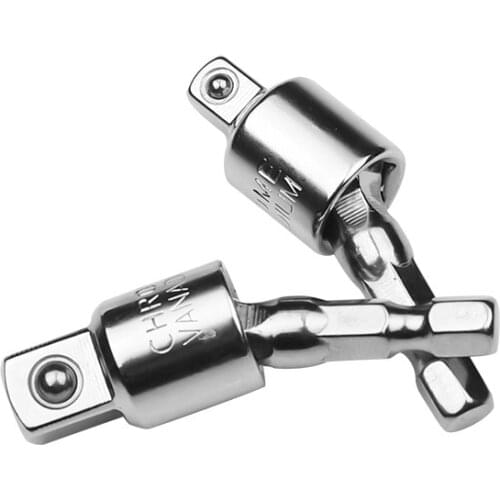 1/4 3/8 1/2 Wind Batch converter Hex Handle Electric Wrench Square Head Sleeve 360 Degree Spin Conversion Tool Hand Connect Rod