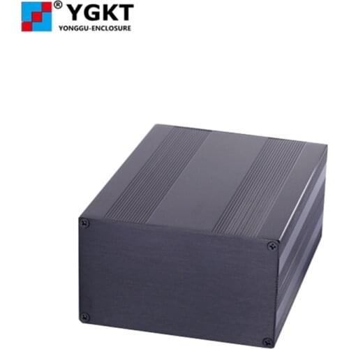 145-82-Nmm(W-H-L)sliver extruded aluminum case control enclosure,Split type electronical extruded aluminum box enclosures