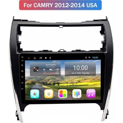 Android 10.0 Car Multimedia Player For TOYOTA CAMRY 2012-2014 Car Radio Stereo With Wifi 4G DSP Mirror Link Backup Camera