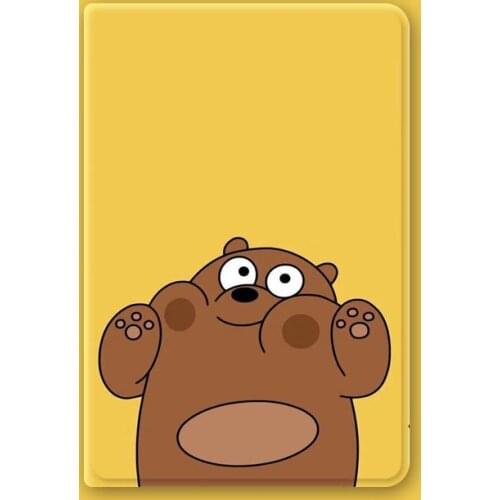 Soft Silicone Back Cases Cute Bear iPad Case For iPad Pro 11 2020 Protective Cover iPad 7th Generation Case Air 1 2