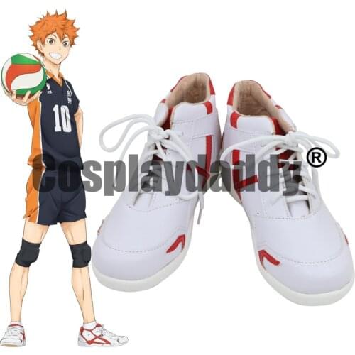 Haikyu!! Haikyuu!! Karasuno High School Volleyball Team Shoyo Hinata Yu Nishinoya Anime Cosplay Sports Shoes Boots C006