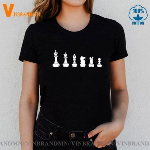 Hipster Tees Chess Player Choose Your Weapon T-Shirt casual design Tee Shirt Summer Leisure shirt Women O-Neck Print T-Shirts