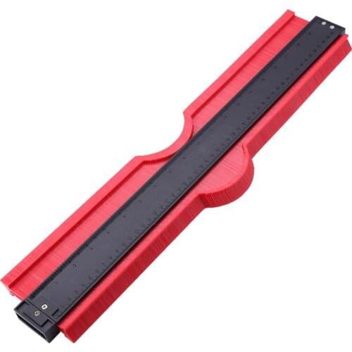 Multi-function Contour Profile Gauge Tiling Laminate Tiles Edge Copy Duplicator Measuring Tool Wood Measure Ruler Template Tool
