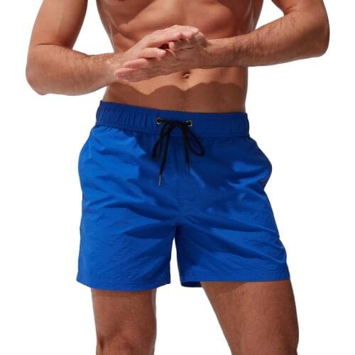2021 Mens Swim Beachwear Shorts Surfing Board Trunks Short Man Swimming Swimsuits Waterproof Pants Running Zipper Male Swimwears