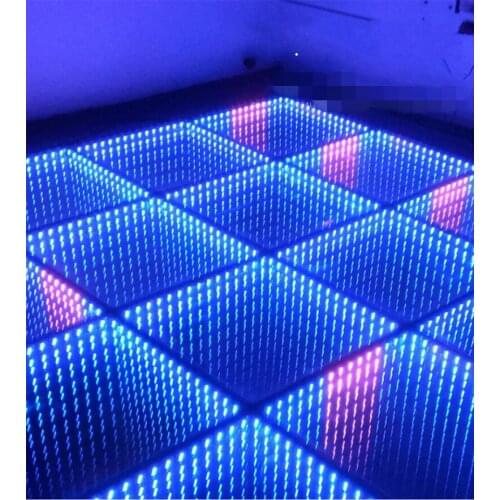 New 50CMX50CM LED Flashing Mirror Carpet Aisle Runner with Remote Controller Bar Club Wedding T Station Stage Decoration Props