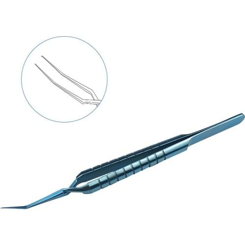 Akahoshi Capsulorhexis Cross Action Forceps 118Mm Titanium Ophthalmic Eye Tool