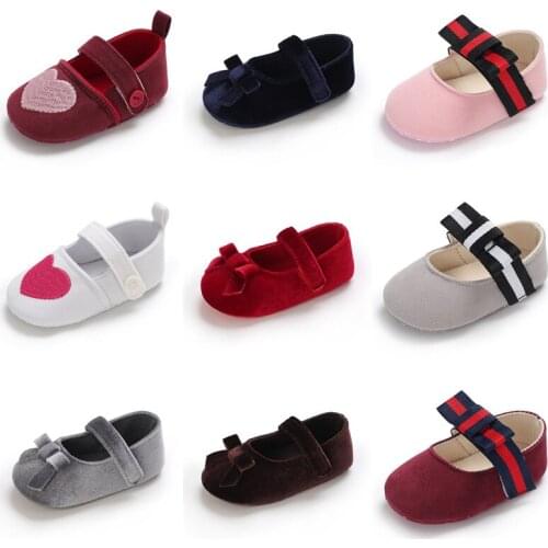 Spring And Autumn Lovely Love Comfortable Breathable 0-18 Months Flat Shoes Walking Shoes