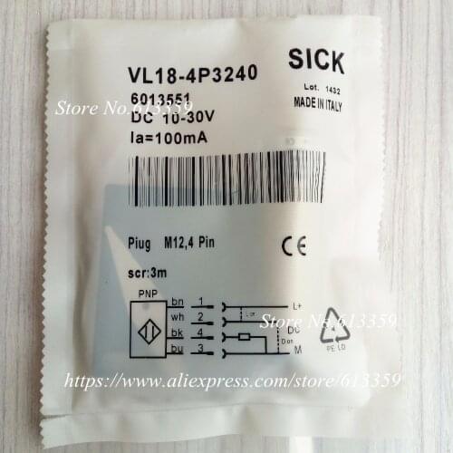 VL18-4P3240 VL18-4N3240 Sick Photoelectric Switch Sensor New High-Quality