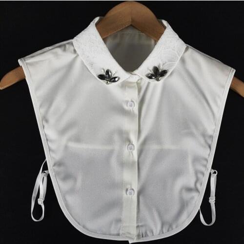 High quality shirt fake collar false shirt collar blouse Half Shirt Detachable Half Shirt Blouses Peterpan Detachable Collar