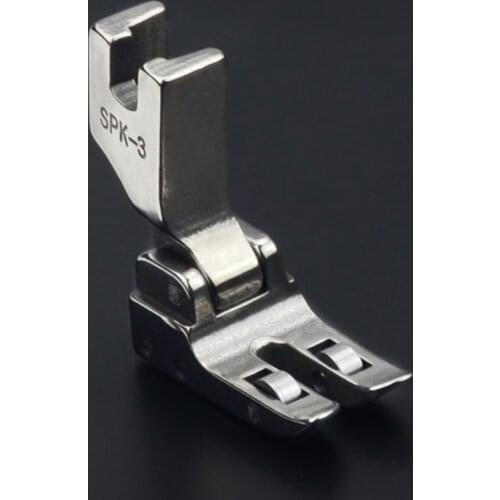 1pc Steel spk-3 flat-seaming machine leather roller presser foot computer flat car presser foot