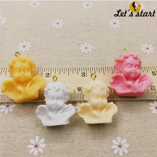 Free shipping!set 10pcs Cute charms.3D kawaii resin angel,resin pendant for key chain/phone/car pendant decoration,DIY.very hot